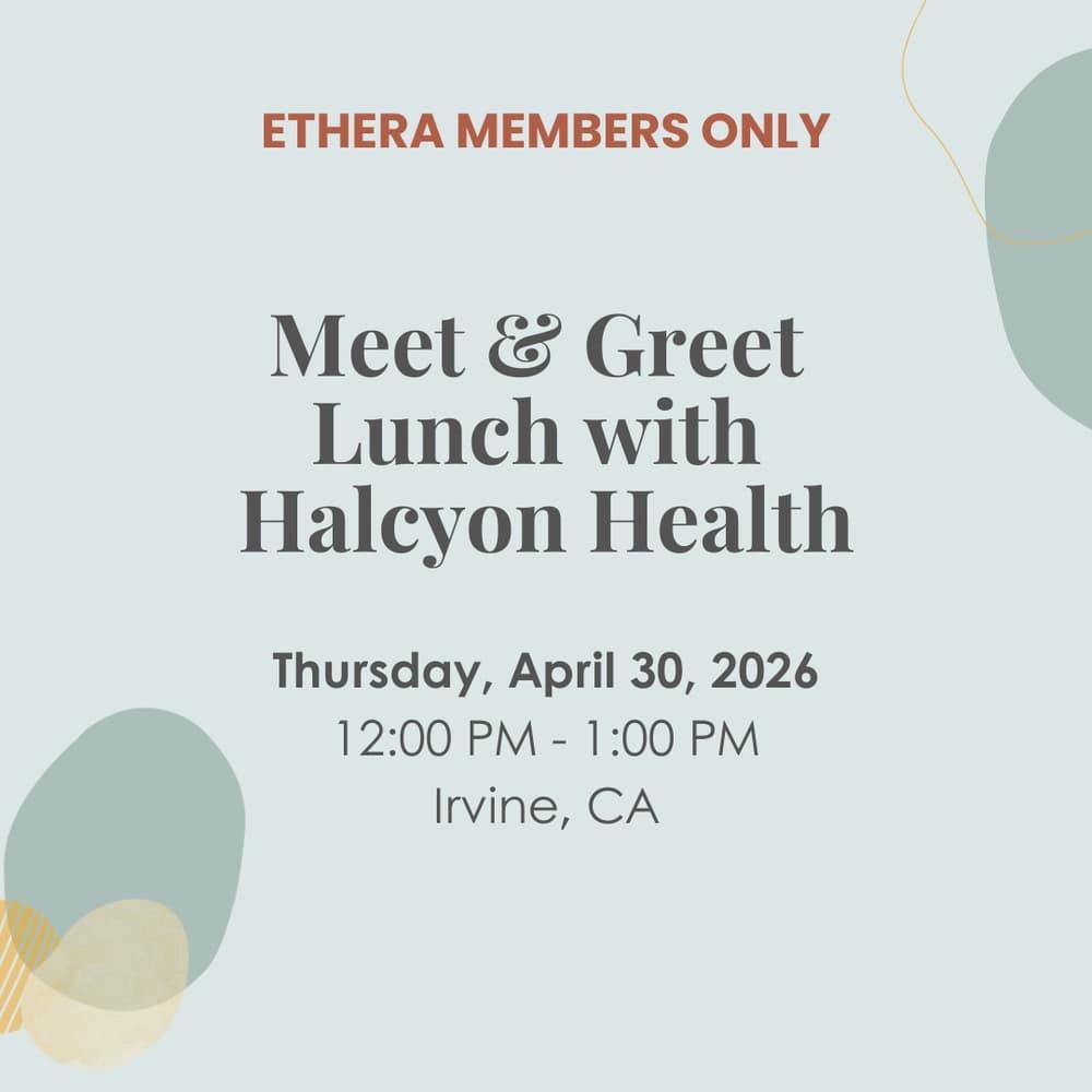 Meet & Greet Lunch w/ Halcyon Health
