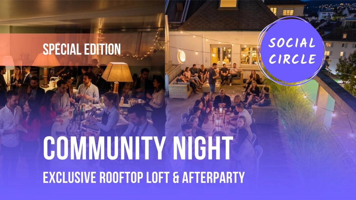 Community Night | Rooftop Loft by the Lake