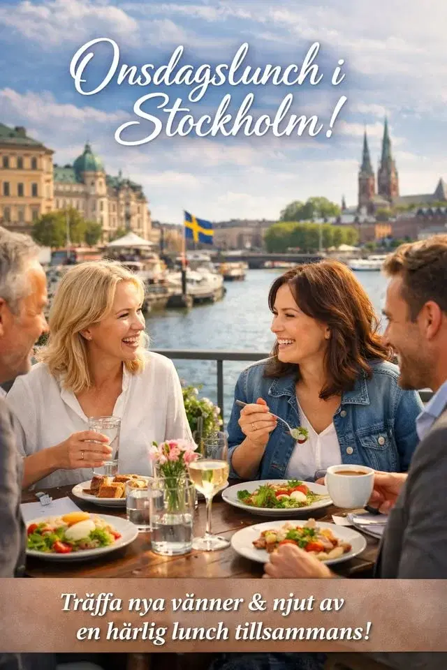 Singelunch i Stockholm