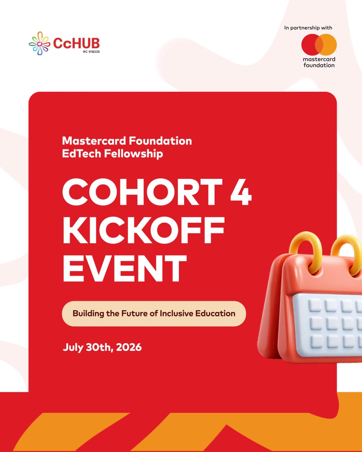Mastercard Foundation Edtech Fellowship Cohort 4 Kick Off Event