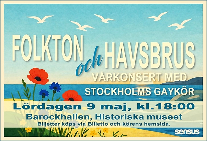 Vårkonsert Folkton och havsbrus