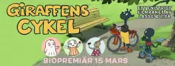 Giraffens cykel- knattebiovisning!