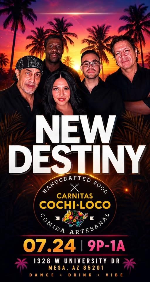 New Destiny at Carnitas Cochi•Loco in Mesa ❤️🔥