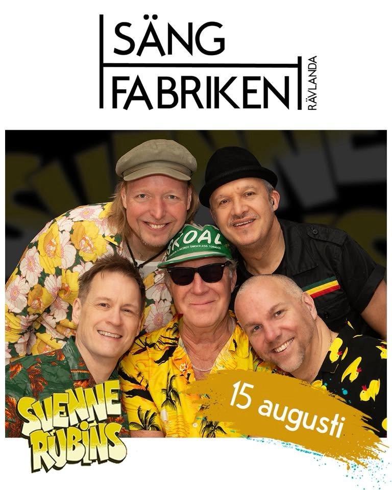 Svenne Rubins och Yellowmike på Sängfabriken