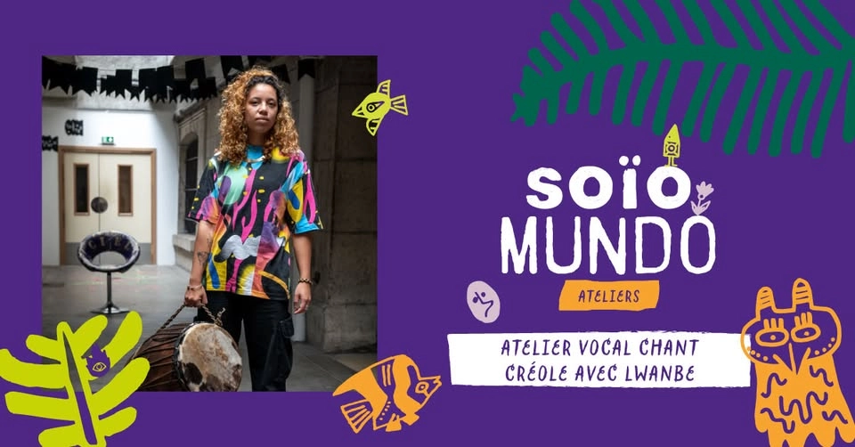 Atelier vocal chant créole avec Lwanbe