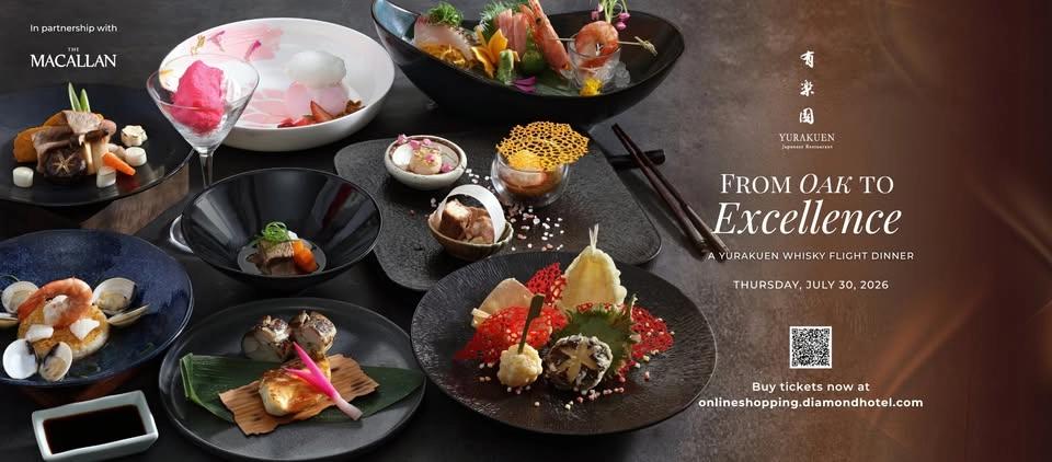 From Oak to Excellence: A Yurakuen Whisky Flight Dinner