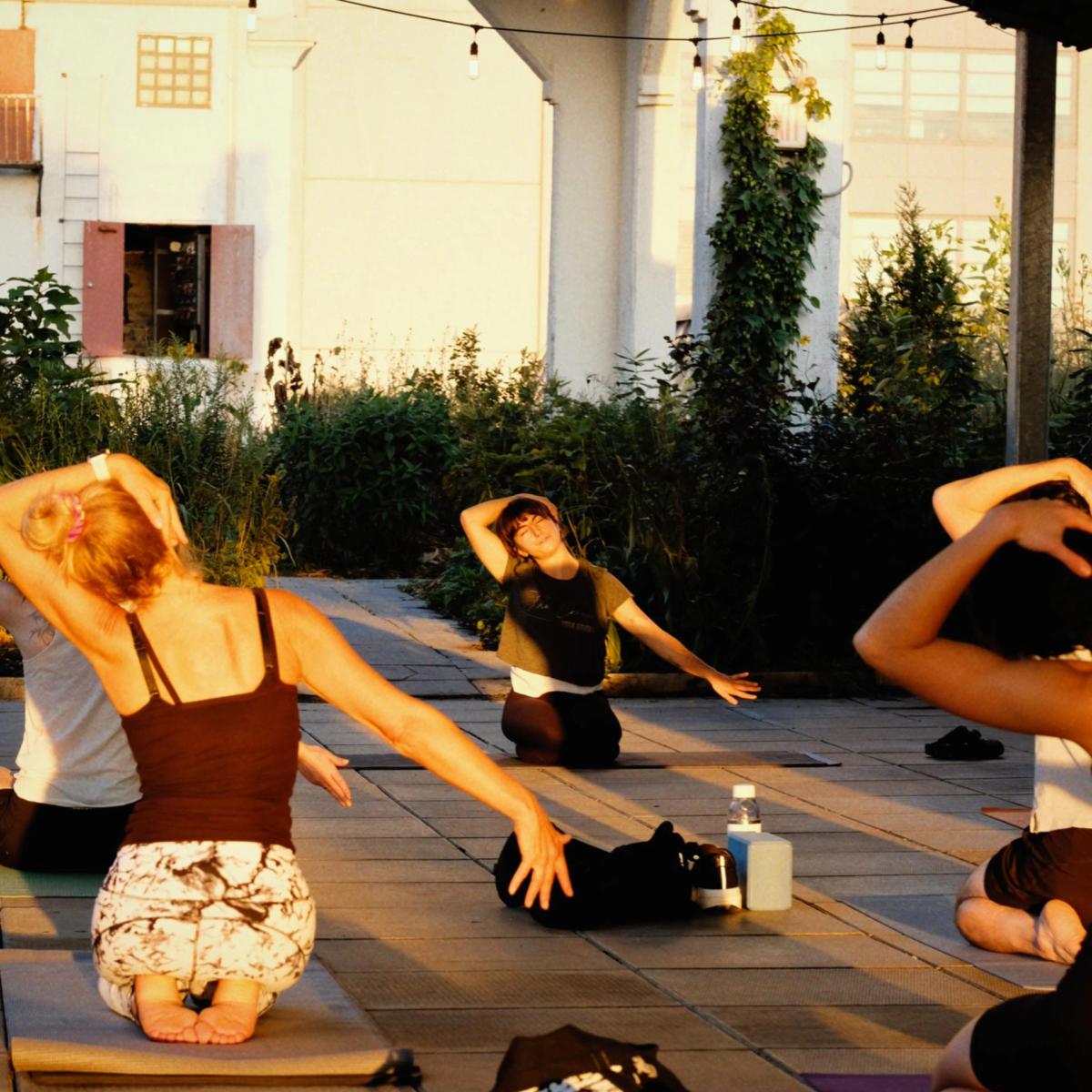 Rooftop Yoga