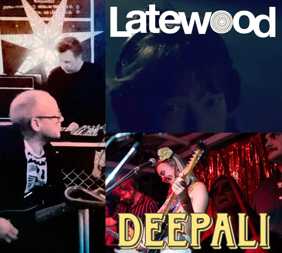 Latewood • Deepali • Utvägen – på Broder Tuck 8 maj