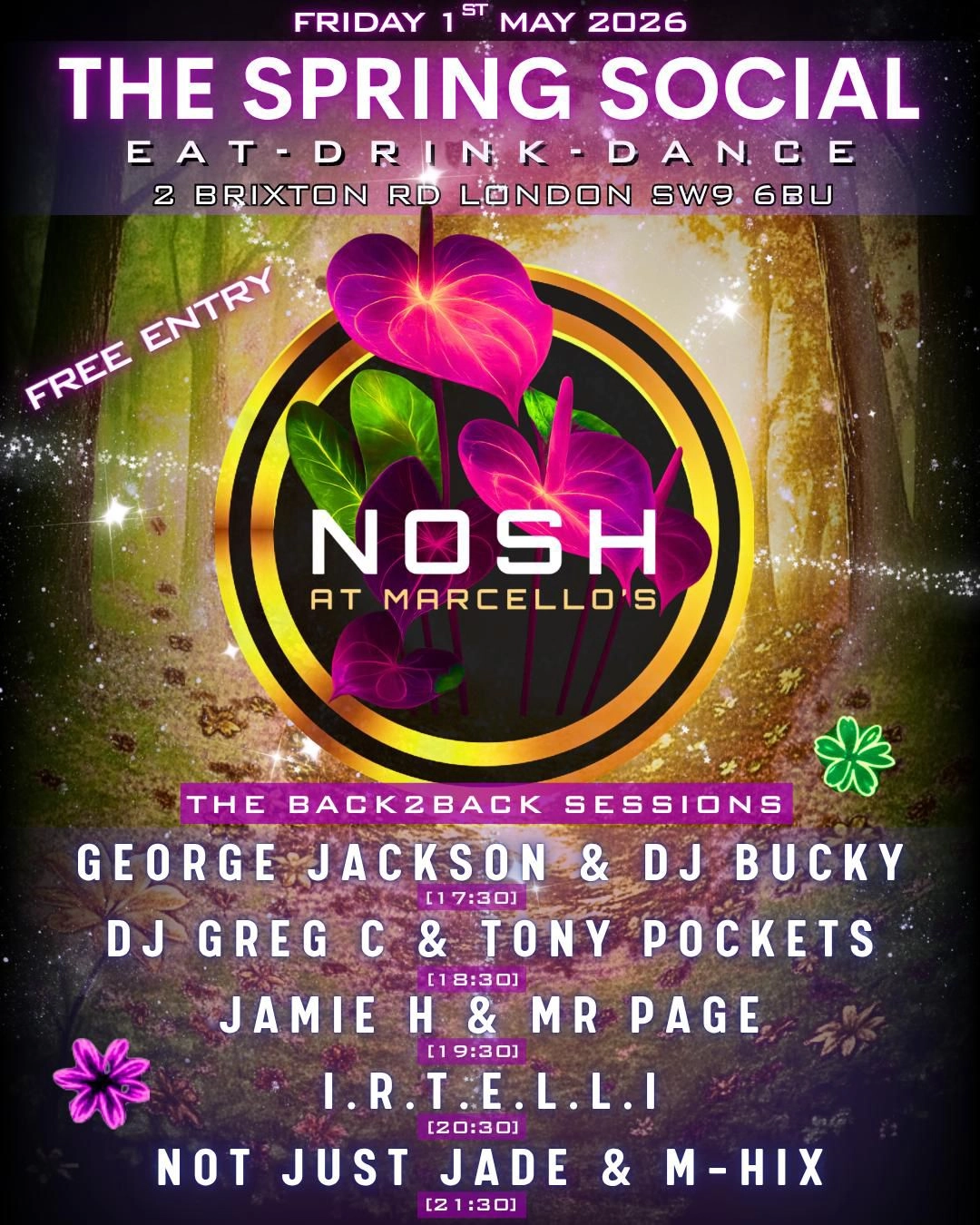 Nosh: Spring Social