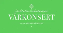 Vårkonsert med Stockholms Studentsångare