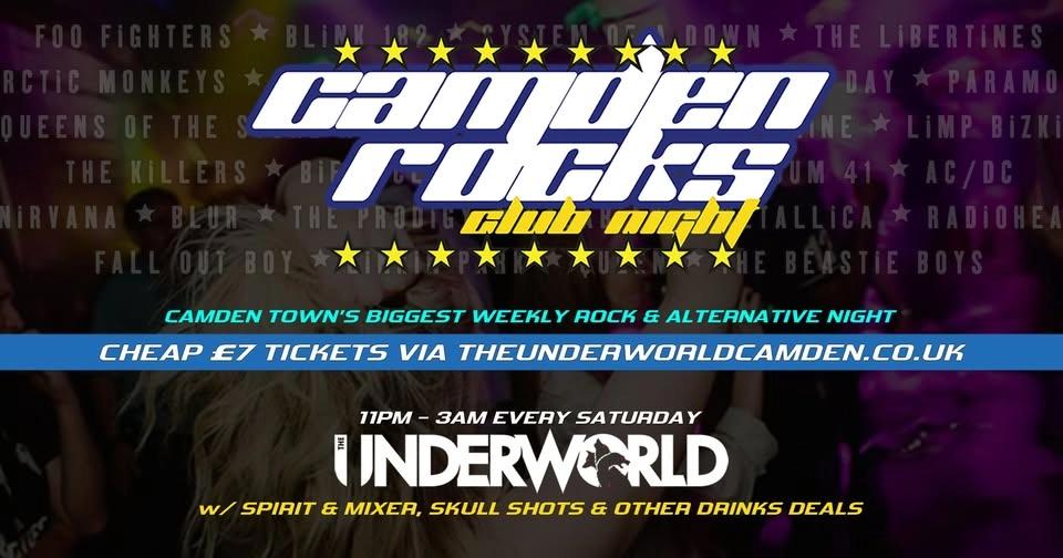 Camden Rocks Club at The Underworld ★ London