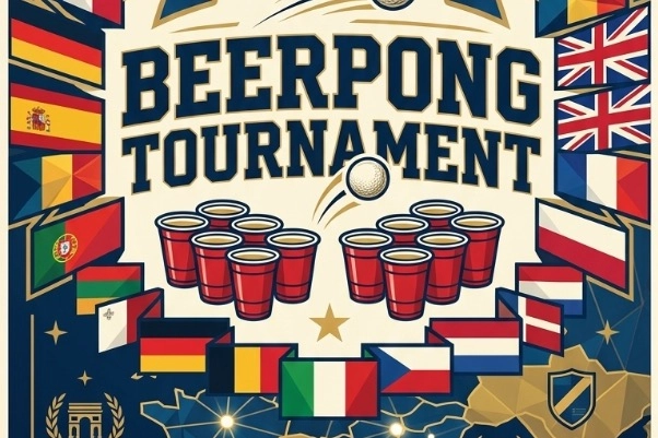 🍺 Erasmus Beer Pong Tournament 🏓