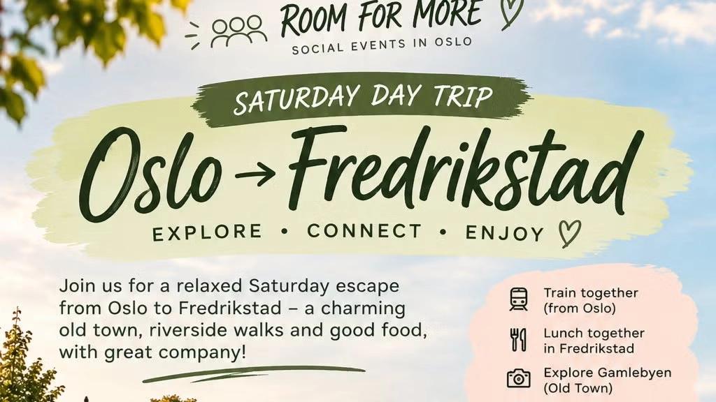 Day Trip to Historic Fredrikstad 🇳🇴🚆