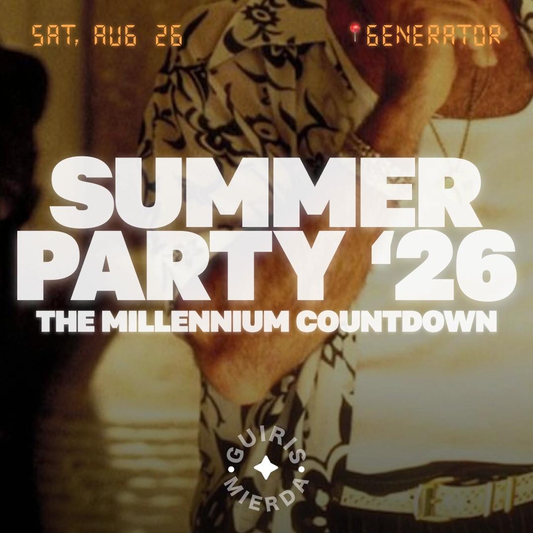 💿 SUMMER PARTY 2026 | THE MILLENNIUM | Madrid 💿