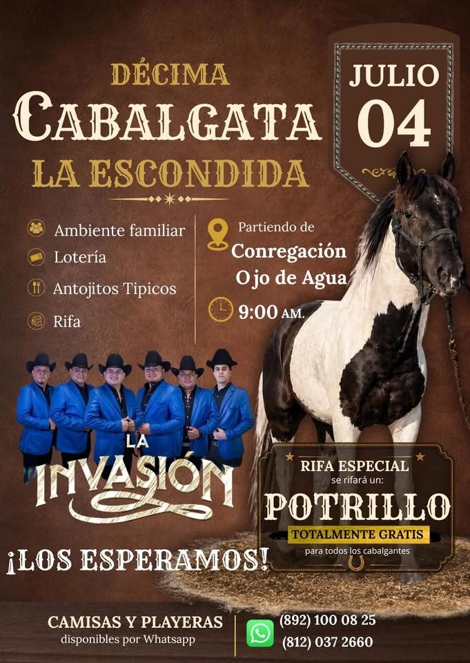 10ma. Cabalgata La Escondida