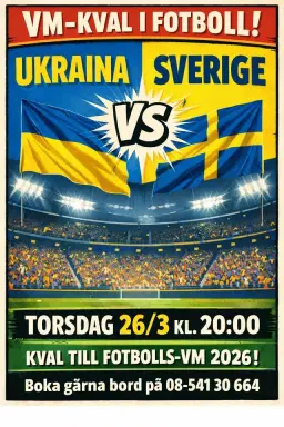 VMKVAL playoff UKRAINA-SVERIGE