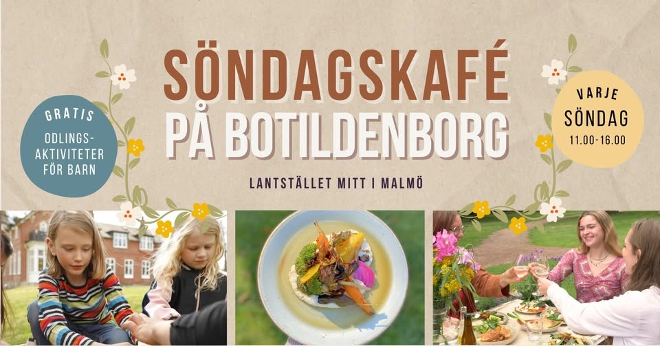 Söndagskafé på Botildenborg