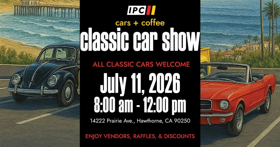 IPC Cars & Coffee Classic Car Show