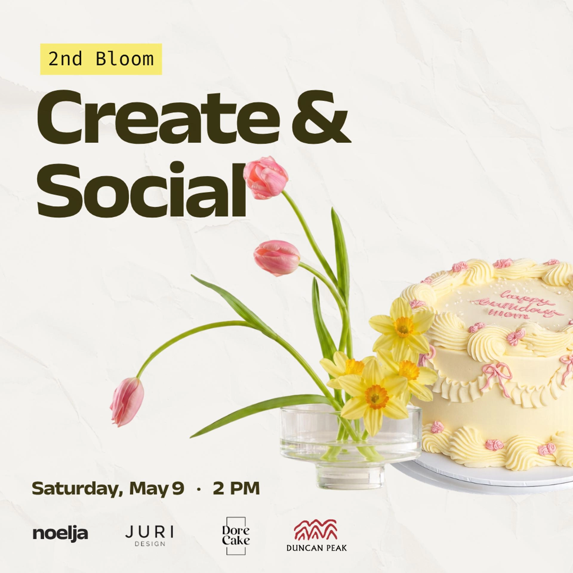 Create & Social: 2nd Bloom