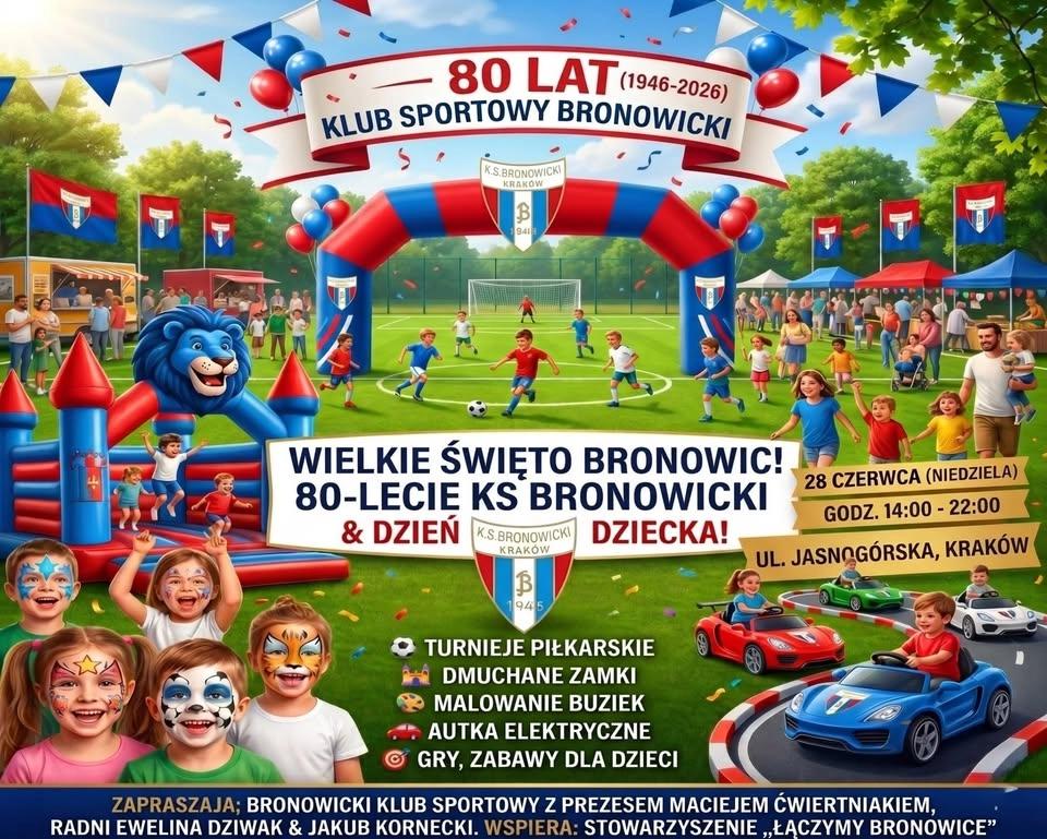 80-lecie KS Bronowicki i Dzień Dziecka
