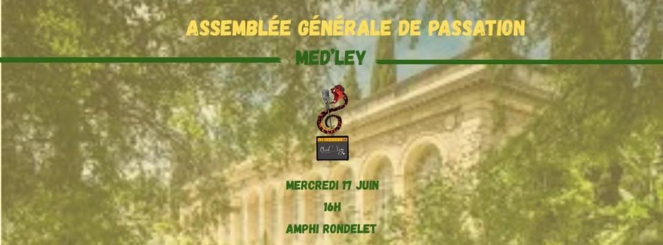 ASSEMBLĂE GĂNĂRALE DE PASSATION MED'LEY