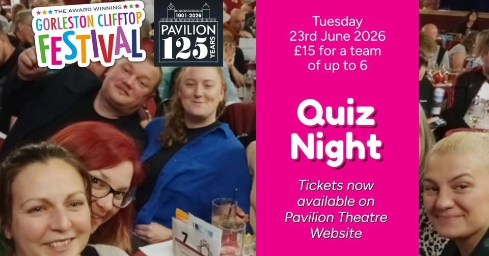 Quiz Night Fundraiser for Gorleston Clifftop Festival 2026