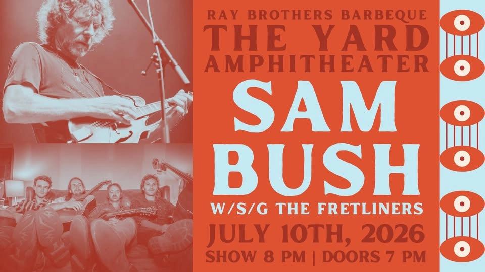 Sam Bush w/s/g The Fretliners