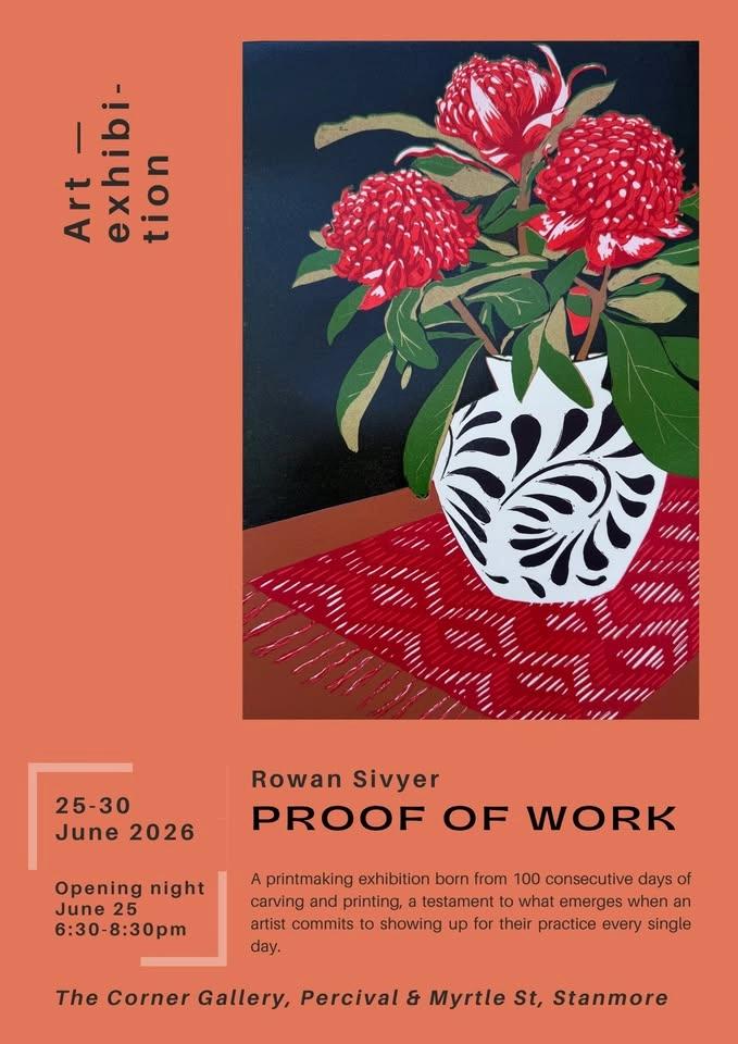ART EXHIBITION: Proof of Work - 100 days on the block