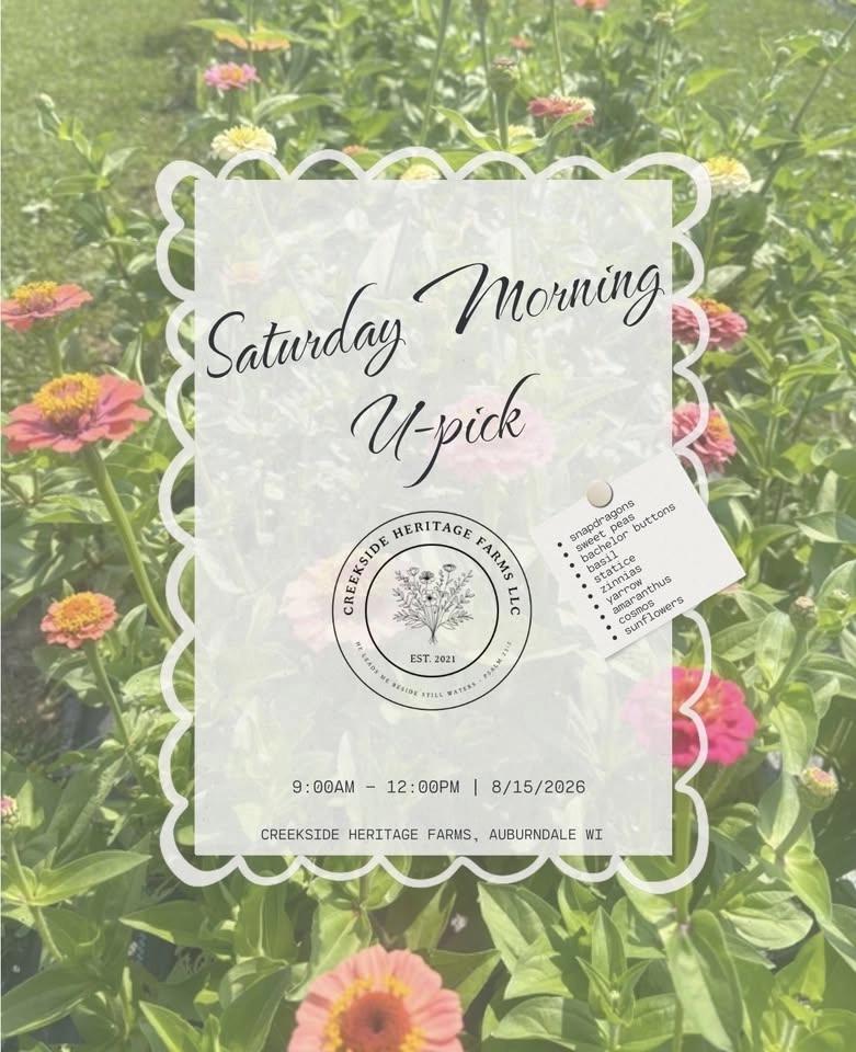 Saturday Morning U-Pick