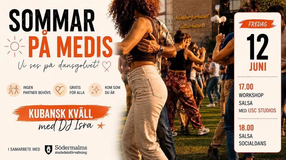 🌞 Sommar på Medis - Kubansk Salsa med Dj Isra 💃🎶