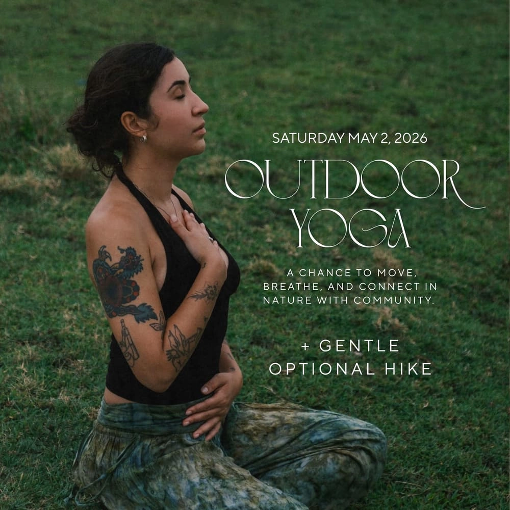 OUTDOOR YOGA + GENTLE HIKE (EAST SIDE)