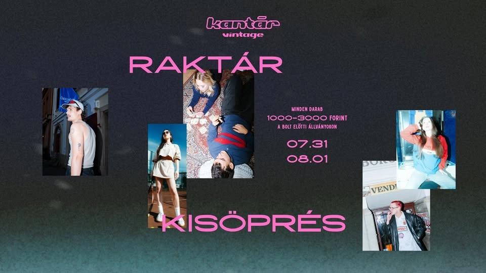 hóvégi raktár kisöprés ⟡ kantár vintage pécs