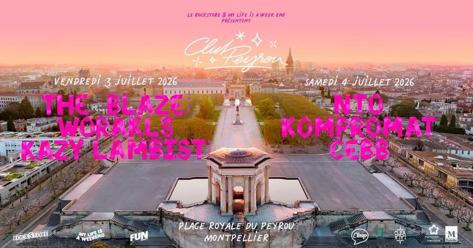 Club Peyrou 2026 — Place Royale du Peyrou, Montpellier