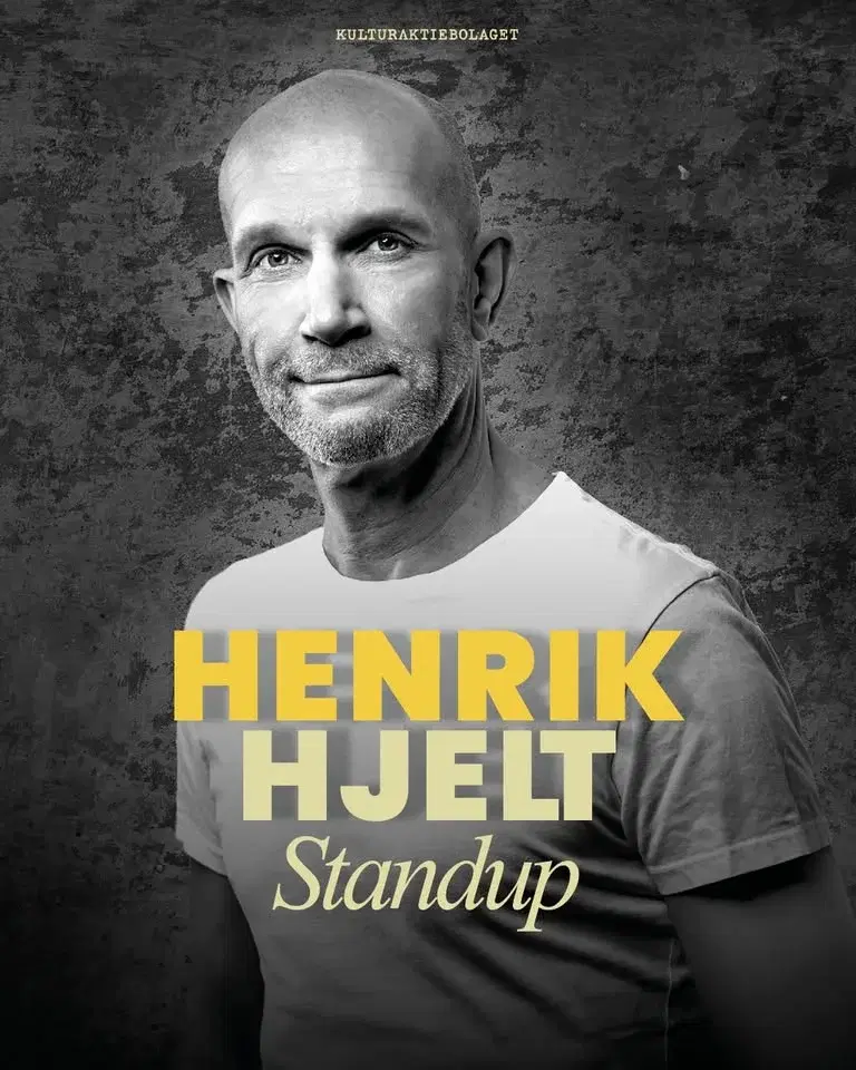 Henrik Hjelt – Standup • 25/4 • Enköping
