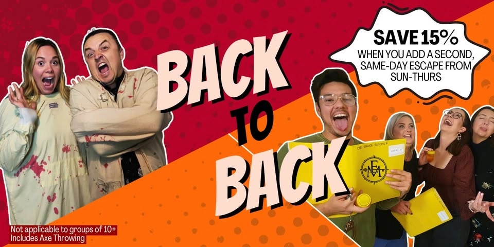 Back to Back - 15% OFF