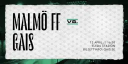 Malmö FF - GAIS i Allsvenskan