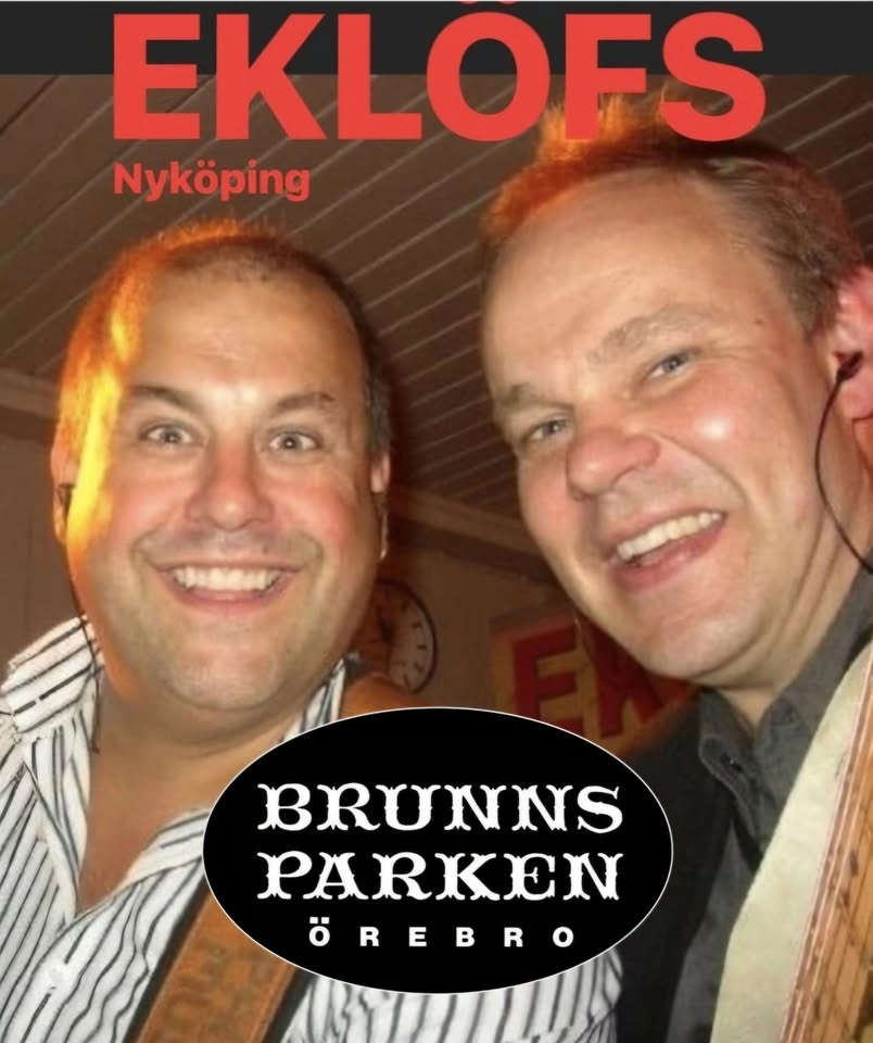 Trivseldans med Eklöfs i Brunnsparken 12/5
