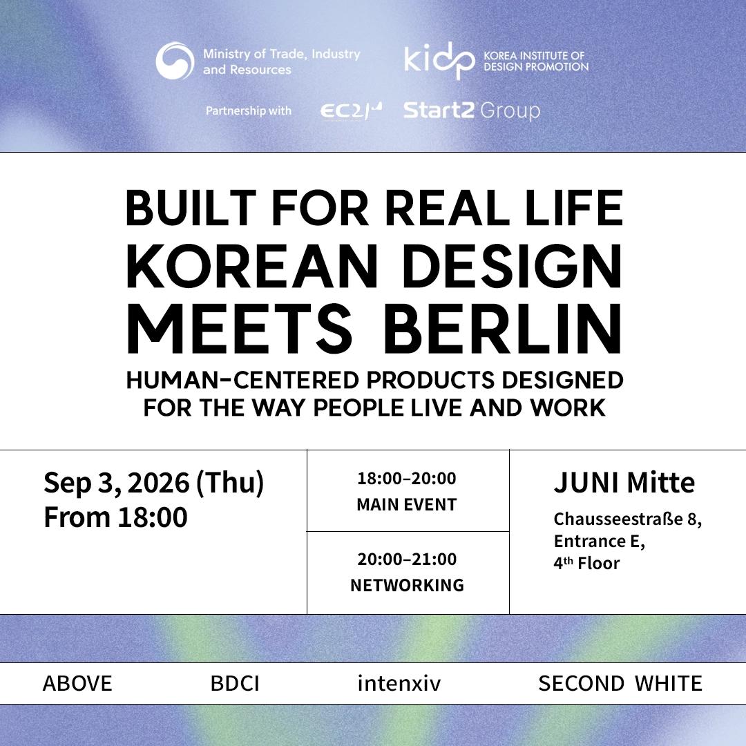 Built for Real Life: Korean Design Meets Berlin