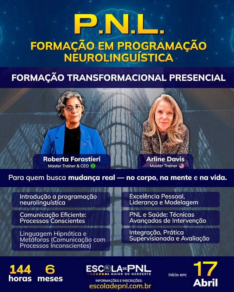 Curso de Formação Practitioner em PNL em Natal-RN