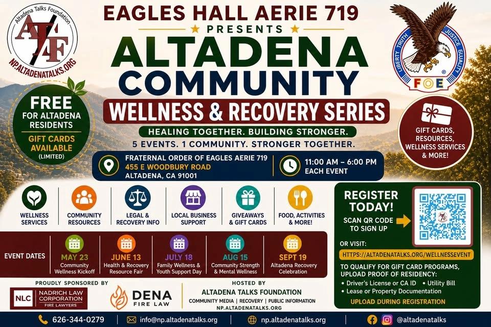 Altadena Community Wellness & Recovery Event