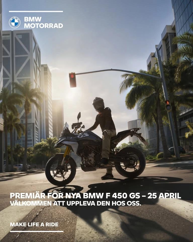 Lansering F450GS.
