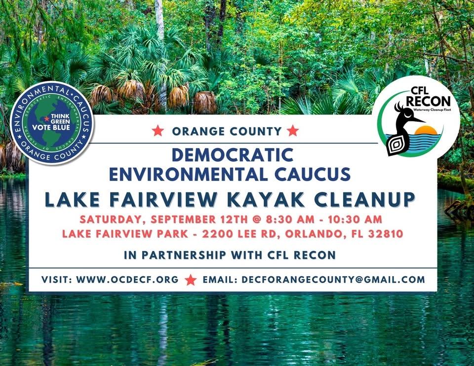 CFL RECON- Lake Fairview Cleanup + OC DEC