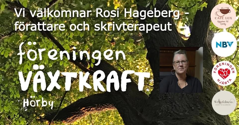 Workshop om att skriva självbiografiskt med Rosi Hageberg