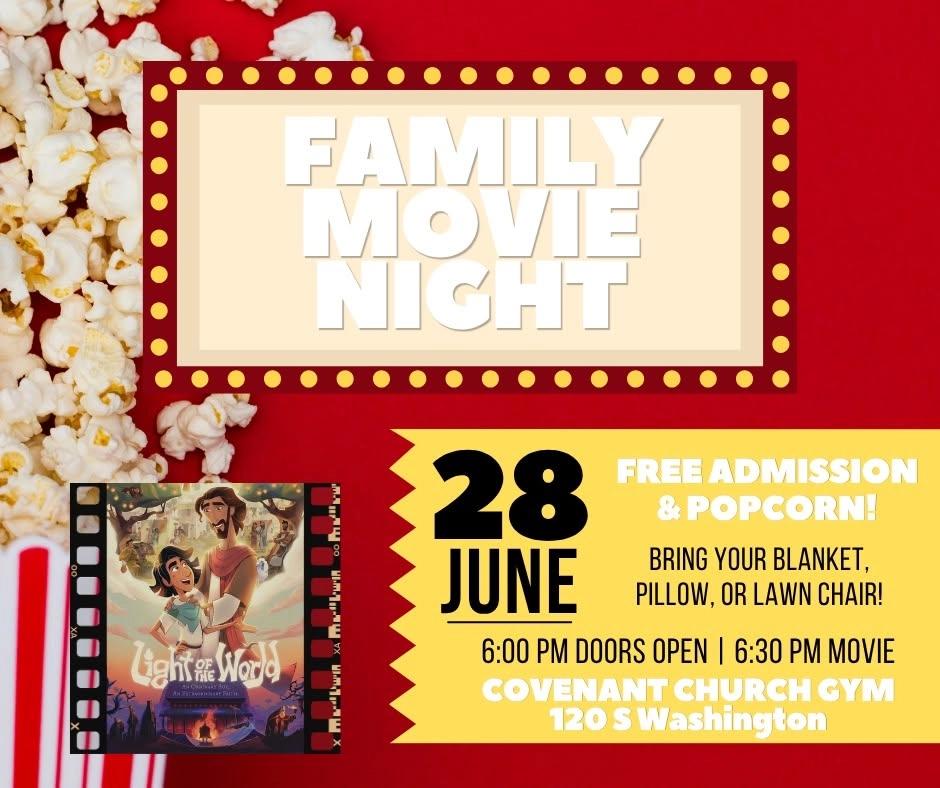 Family Movie Night! 🎬🍿