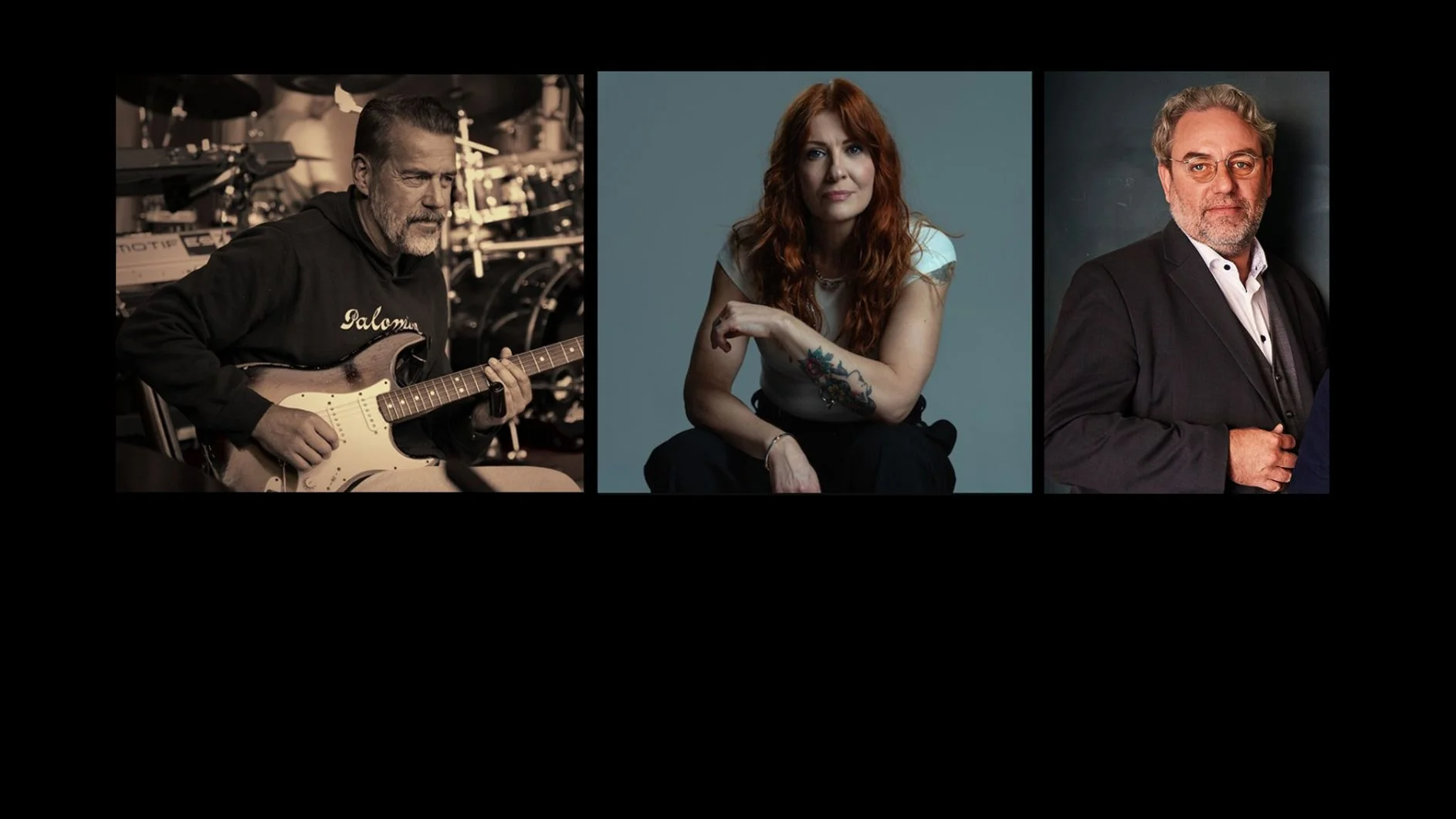 Ida Sand, Ola Gustafsson och Mats Schubert