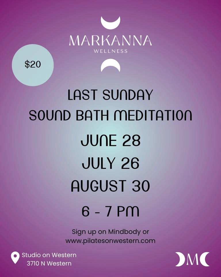 Last Sunday Sound Bath Meditation