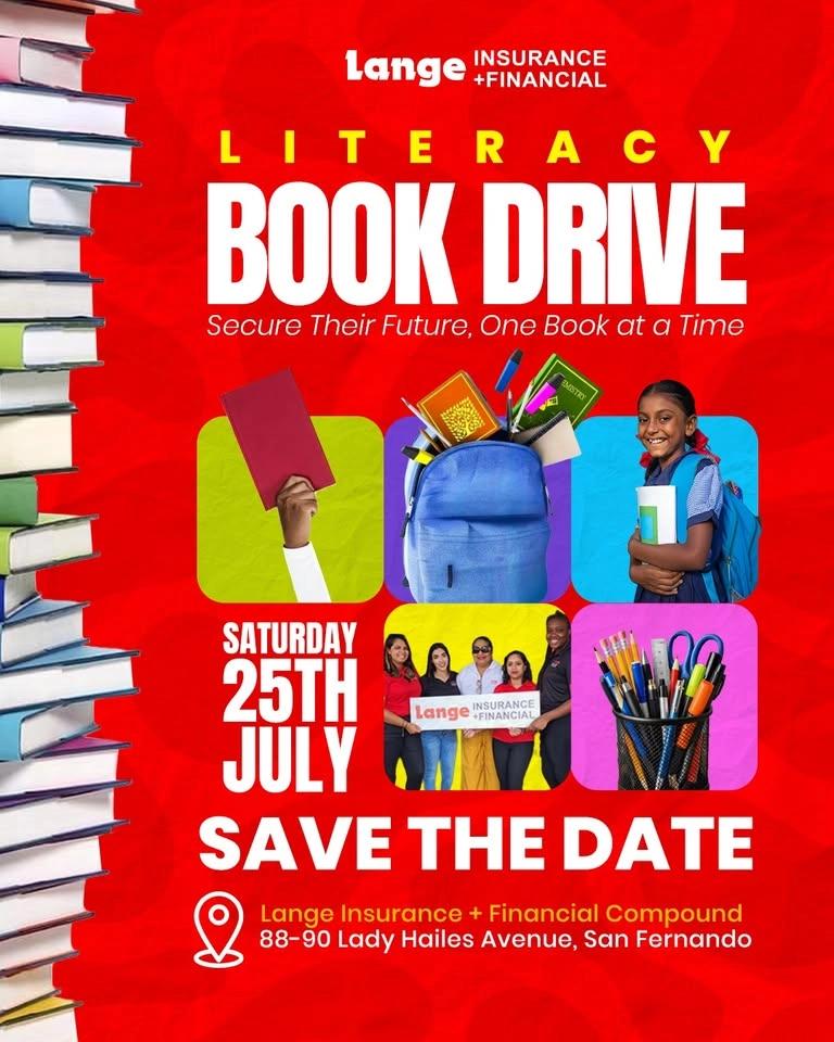 Lange Insurance + Financial Book Drive