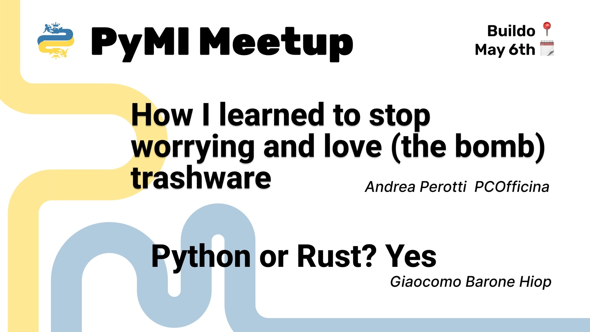 Python, Rust and Trashware