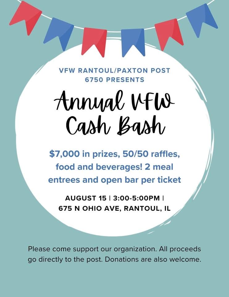 Annual VFW Cash Bash