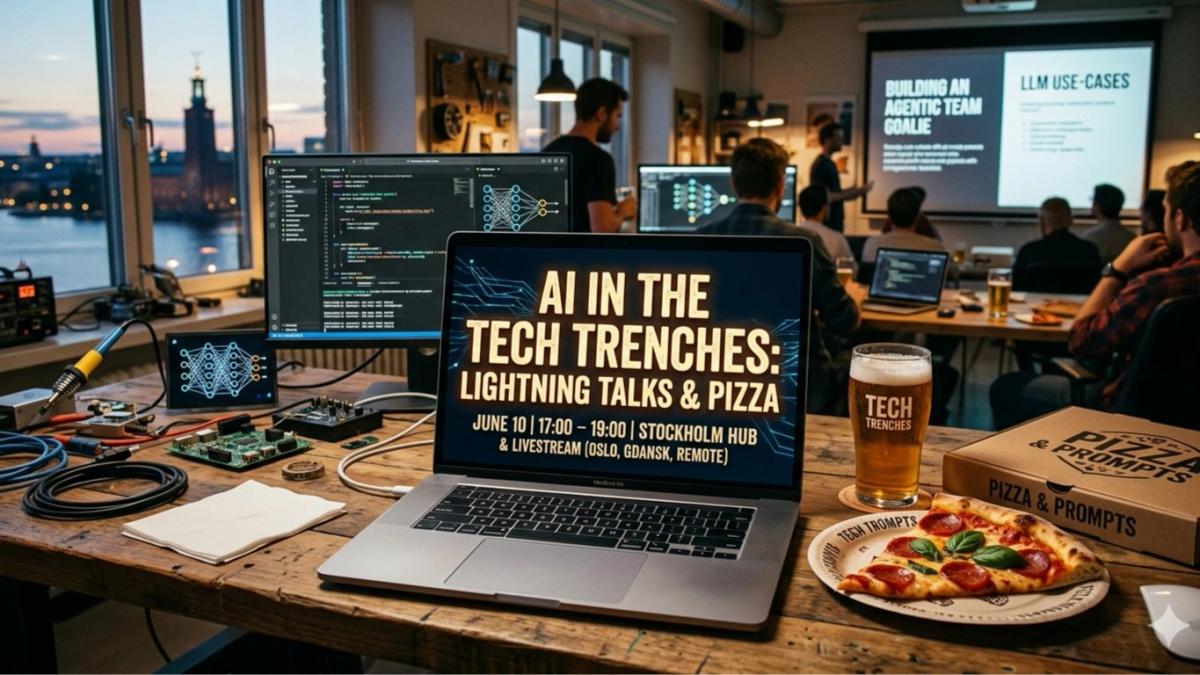AI in the Tech Trenches: Lightning Talks & Pizza